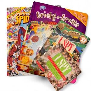 Colorful Children's Look & Find Book Bundle